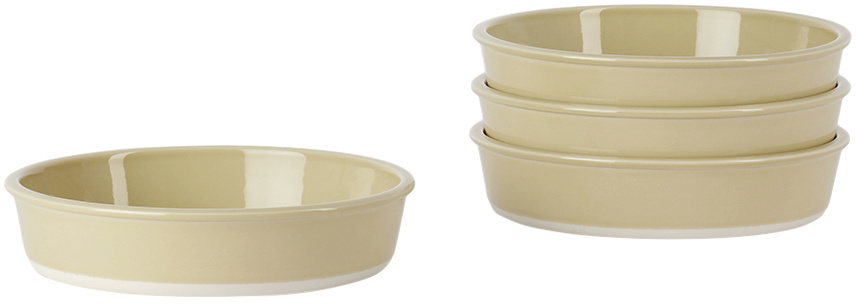 Jars Céramistes Yellow Cantine Deep Bowl Set, 4 pcs