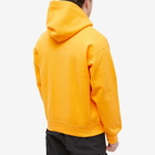 Nike Men's Solo Swoosh Fleece Hoody in Vivid Orange/White