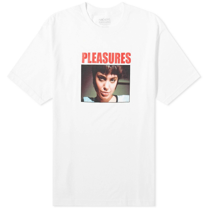 Photo: Pleasures Men's Hackers Kate T-Shirt in White