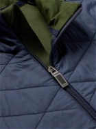Kjus - Formula Quilted Shell-Trimmed Tech-Jersey Jacket - Green