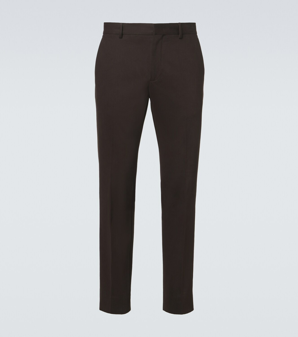 Zegna Cotton and cashmere slim pants