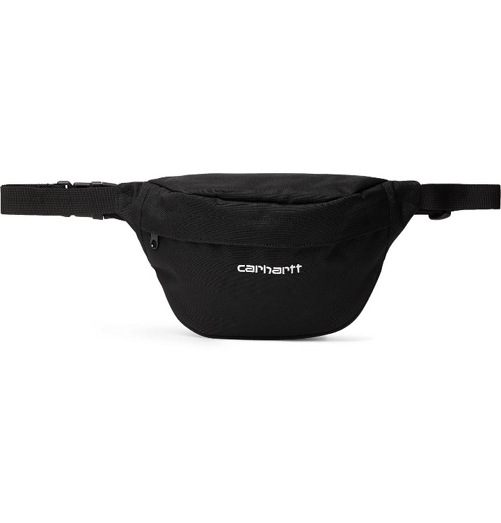 Photo: Carhartt WIP - Payton Logo-Embroidered CORDURA Belt Bag - Black