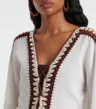 Anna Kosturova Crochet cotton kaftan