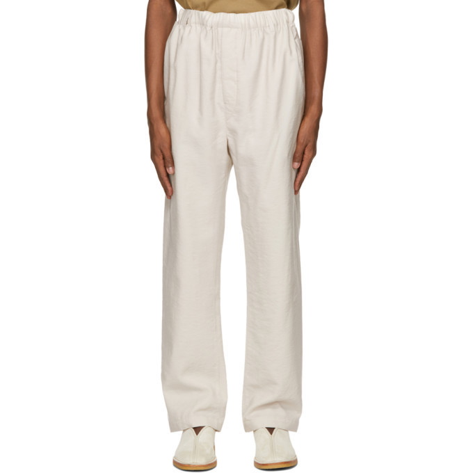 Photo: Lemaire Beige Elasticated Trousers
