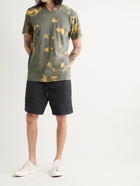JAMES PERSE - Bleached Combed Cotton-Jersey T-Shirt - Green