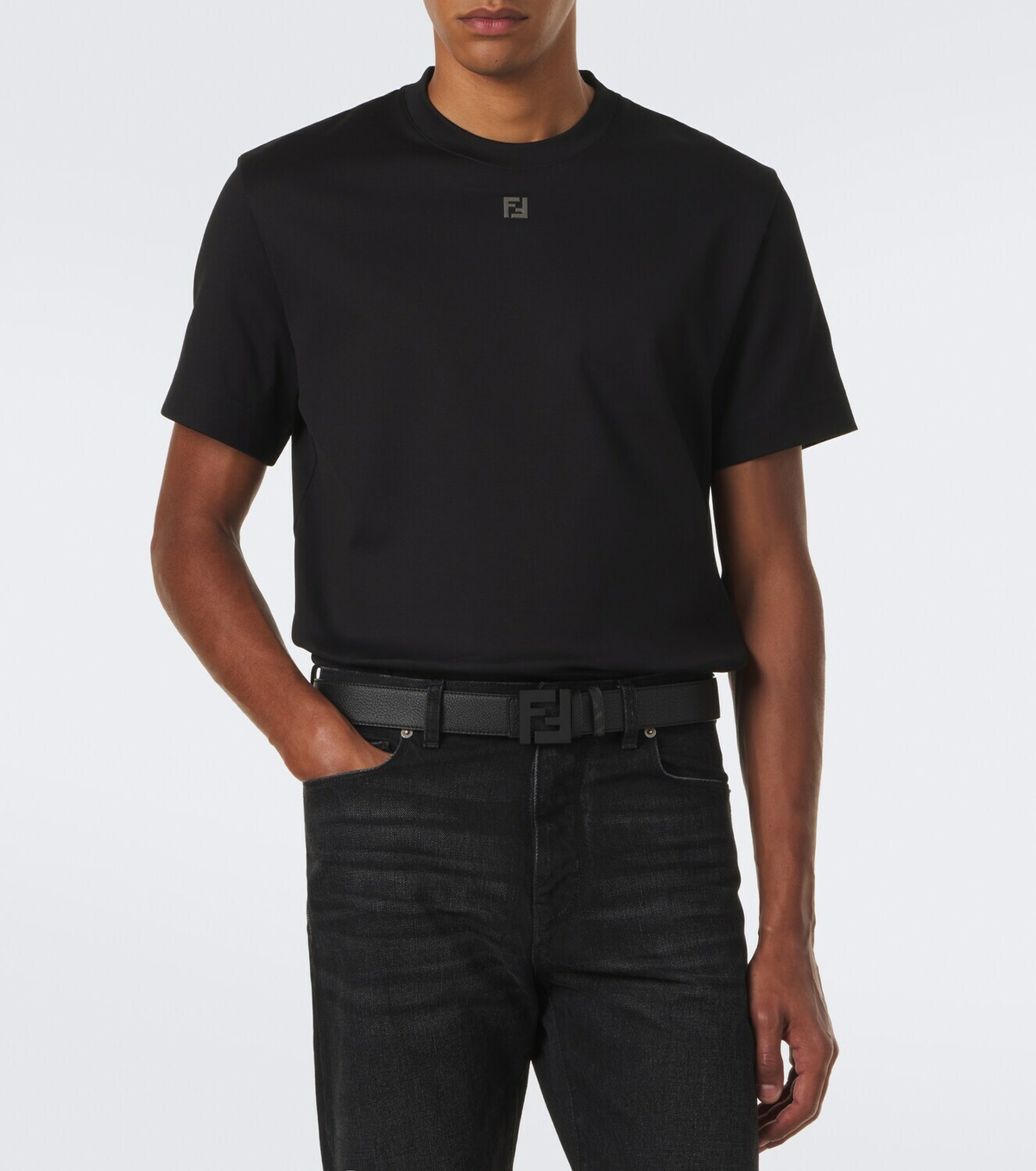 Fendi FF cotton jersey T-shirt