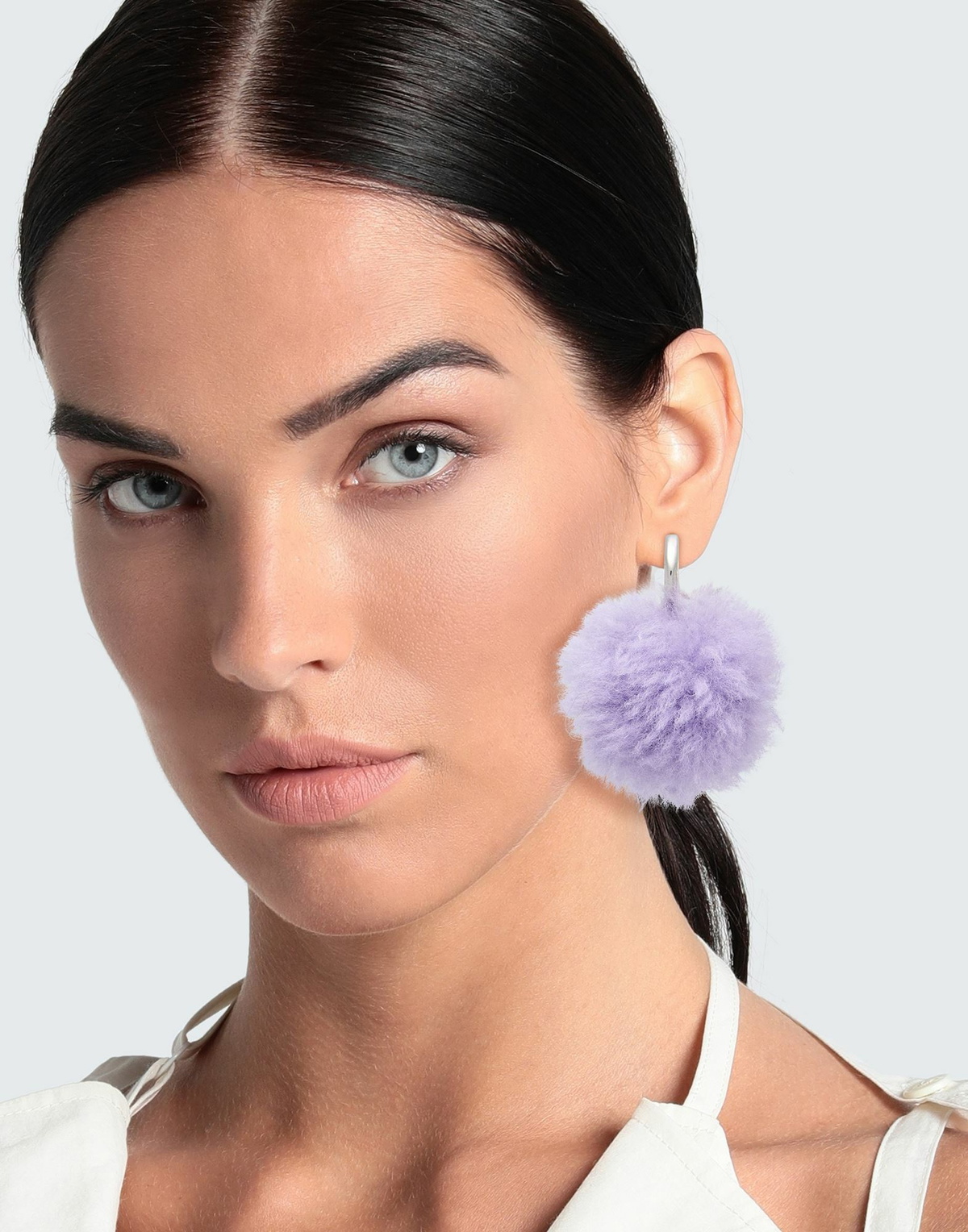 Marni Womens Earrings Lilac