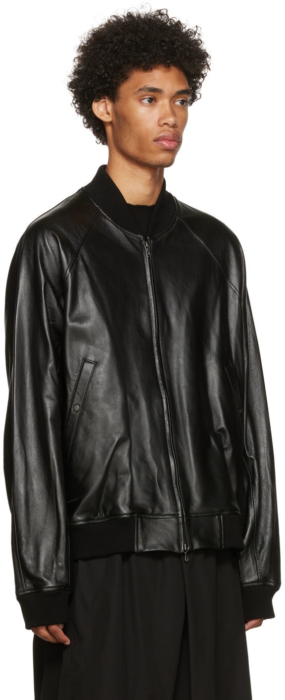 David's Road x Vanderwilt - Leather Jacket with Removable Sleeves and  Decorative Zippers, in Black - Springsioux