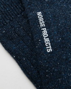Norse Projects Bjarki Neps Blue Socks