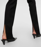 Toteme High-rise slim suit pants