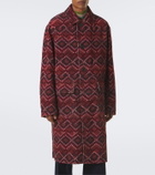 Dries Van Noten Printed cotton corduroy coat