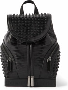 Christian Louboutin - Explorafunk Studded Croc-Effect Backpack