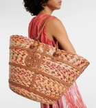 Altuzarra Watermill Large raffia tote bag