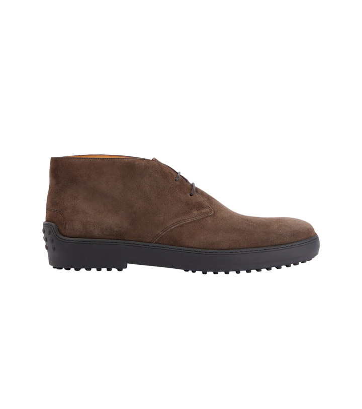 Photo: Tod's Suede combat boots