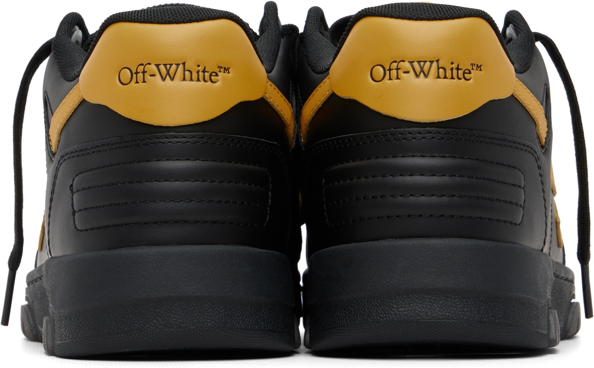 Off-White Black 'Out Of Office' Calf Leather Sneakers