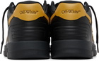Off-White Black 'Out Of Office' Calf Leather Sneakers