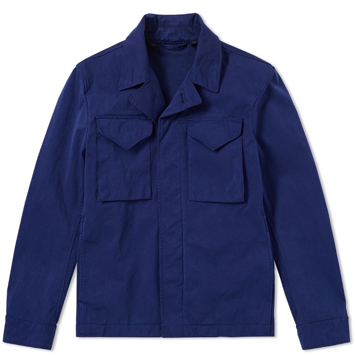 Photo: Ten C Field Shirt Jacket Blue