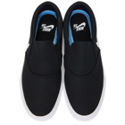 Nike Black and White SB Charge Slip-On Sneakers