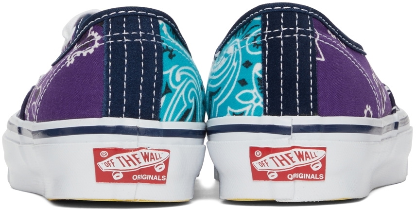 BEDWIN X VANS VAULT BANDANA S/S TEE - BLUE / NAVY