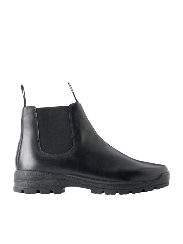 Photo: Grenson - Sneaker 94 Vegetable-Tanned Leather Chelsea Boots - Black