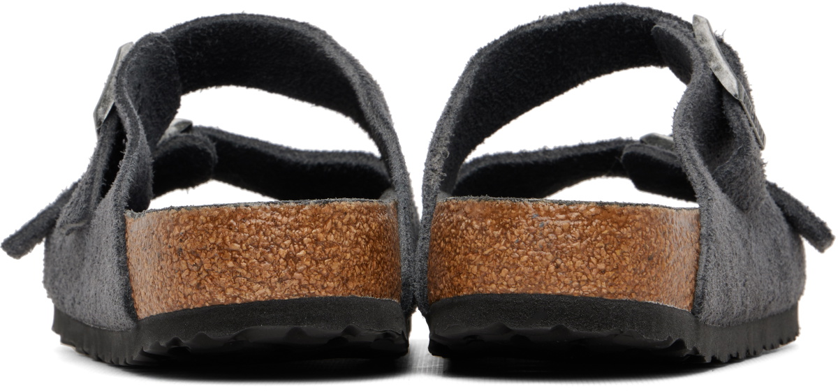 Birkenstock Gray Regular Arizona Soft Footbed Sandals
