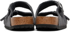 Birkenstock Gray Regular Arizona Soft Footbed Sandals