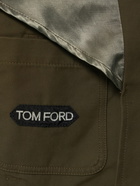 TOM FORD - Double Weft Twill Jacket