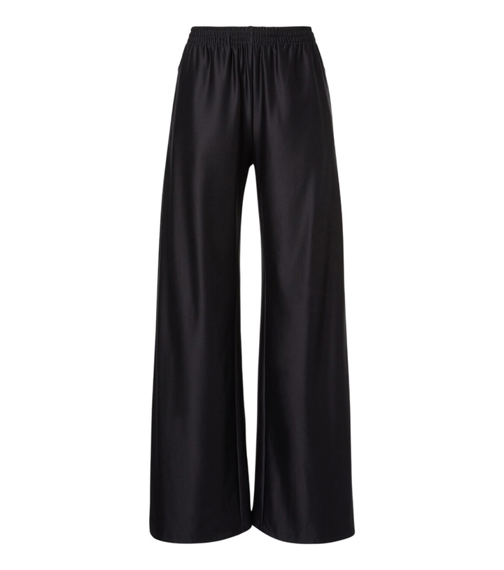 Photo: Gucci Silk-blend jersey wide-leg pants