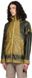 Stone Island Tan Hand-Sprayed Jacket