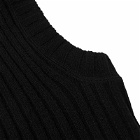 MHL by Margaret Howell Men's Ribbed Balaclava in Black