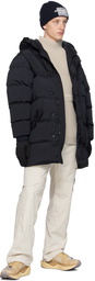 Stone Island Black Macro Down Jacket