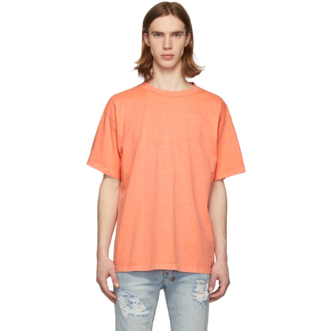Photo: John Elliott Orange Sun-Drenched University T-Shirt
