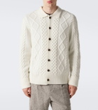 Arch4 Mr Columbia cable-knit cashmere cardigan