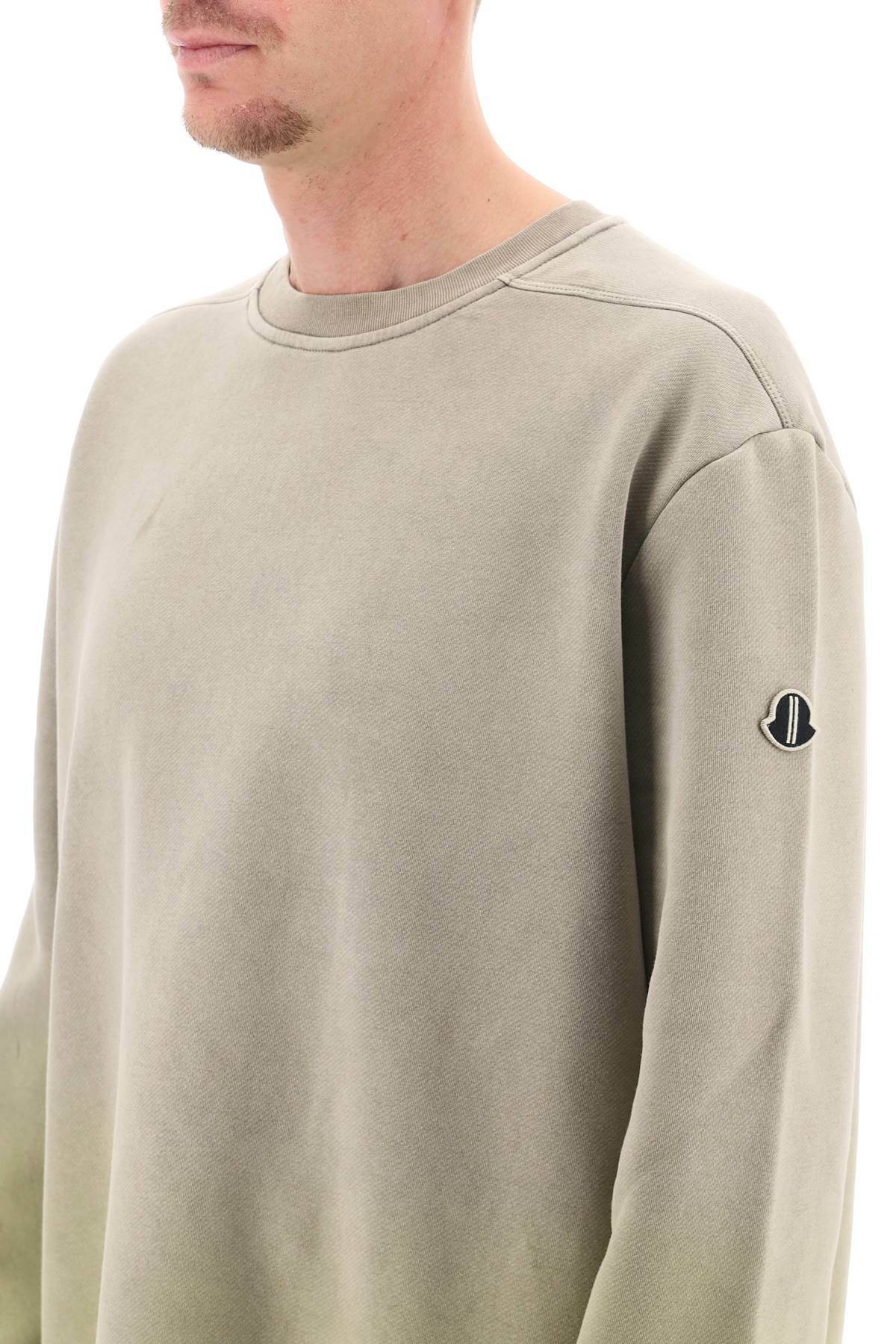 Rick MONCLER + RICK OWENS SUBHUMAN スウェット Owens Taupe &amp 