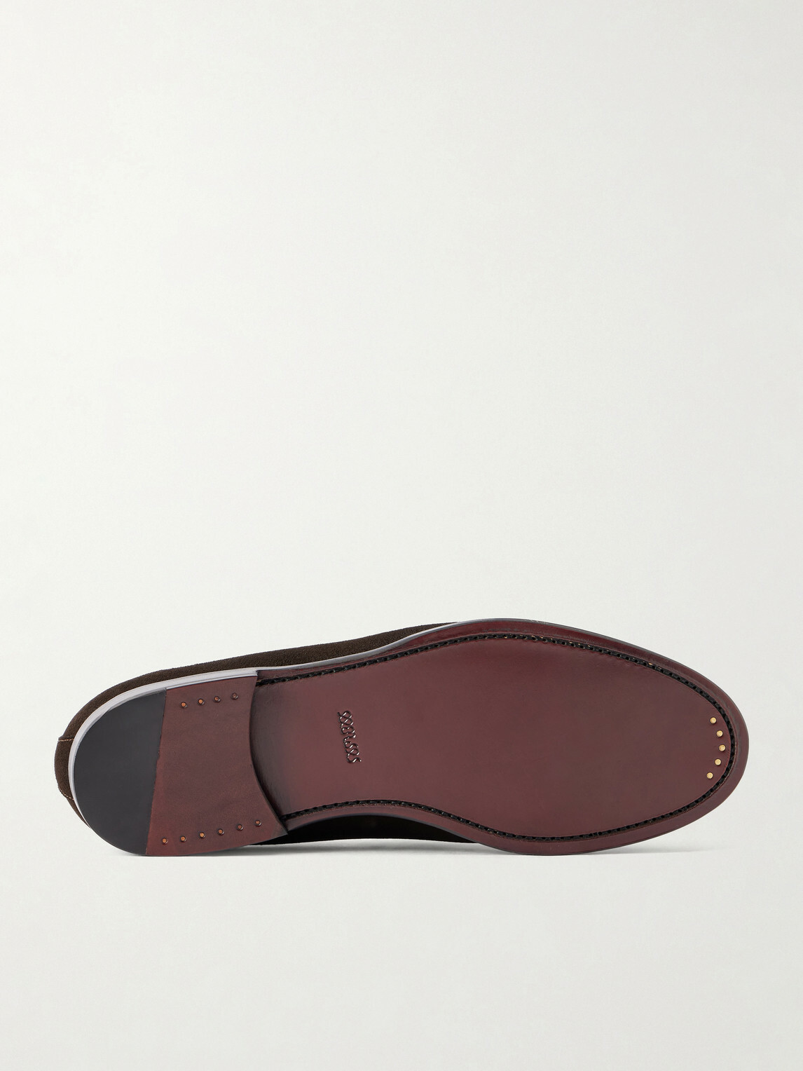MORJAS - The Horsebit Suede Loafers - Brown