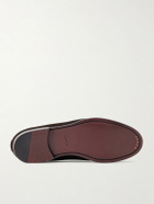 MORJAS - The Horsebit Suede Loafers - Brown