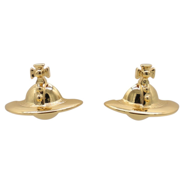 Photo: Vivienne Westwood Gold Brass Earrings