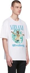 R13 White Nevermind Album Cover T-Shirt