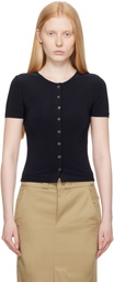 Sandy Liang Navy Ella Cardigan