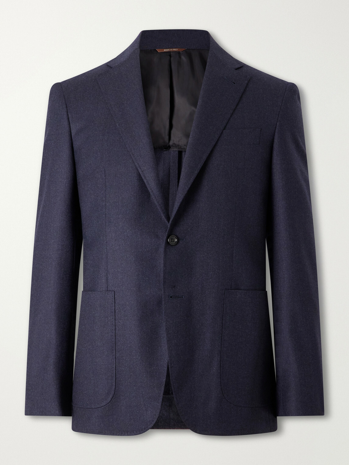 Canali - Kei Wool Suit Jacket - Blue