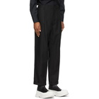 Neil Barrett Black Extra Low Trousers