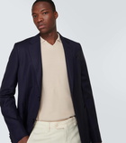 Zegna Single-breasted wool blazer