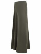 Parosh poker Long Skirt In Grey Polyester