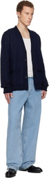 Givenchy Navy V-Neck Cardigan