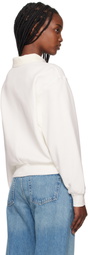 Citizens of Humanity Off-White Remi Collared Sweatshirt