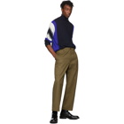 Joseph Navy Zip Neck Milano Sportswear Sweater