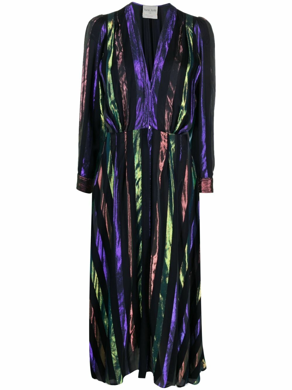 Photo: FORTE FORTE - Viscose Silk Blend Long Dress