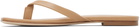 Aeyde Beige Renee Square-Toe Sandals