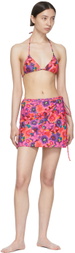 Reina Olga Pink Behati Cover-Up Skirt