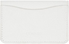 LEMAIRE White Envelope Coin Purse Card Holder